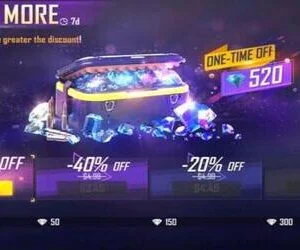 free fire less is more offer